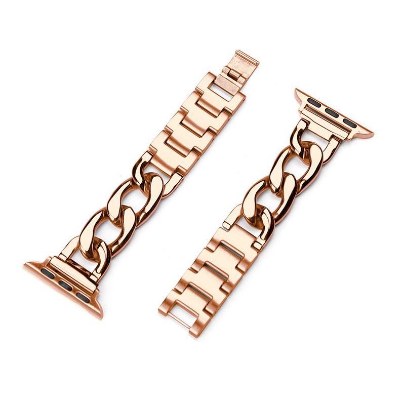 Metal Single-breasted Watch Strap