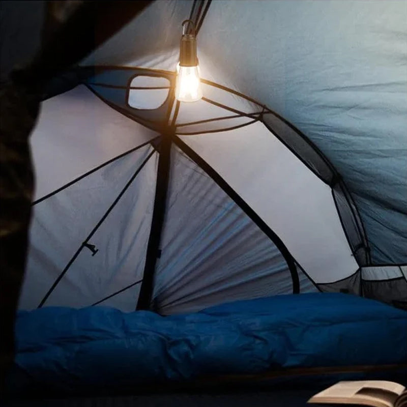 💡 New Outdoor Camping Hanging Type-C Charging Retro Bulb Light