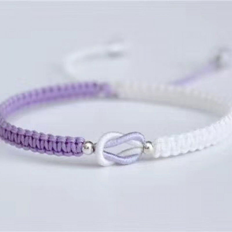 Linked Together Handmade Braided Bracelet