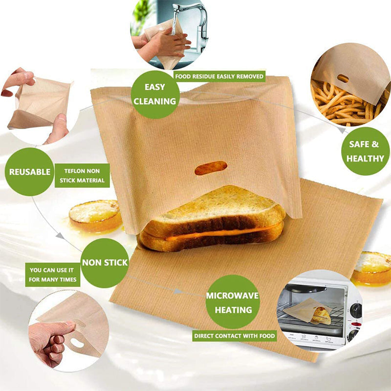 Non-Stick Toast Pocket Bag (5pcs)