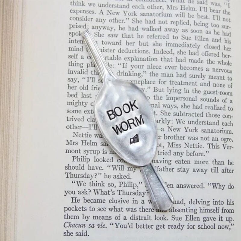 Funny Spoon Bookmark -perfect gift for a bookworm