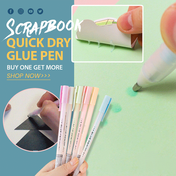 Scrapbook Quick Dry Glue Pens